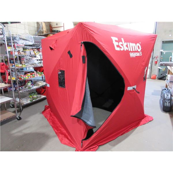 Eskimo Quickfish 3 Person Hub System Ice Fishing Tent