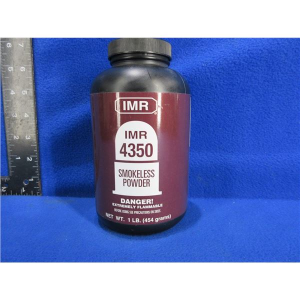 IMR 4350 Smokeless Powder - Sealed 1 lb Tub