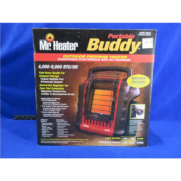 NEW - Mr. Heater Portable Buddy Outdoor Propane Heater