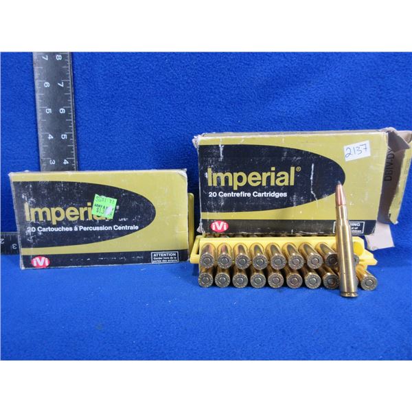 270 Win. 130gr & 160gr Imperial Cartridges - 2 Boxes of 20