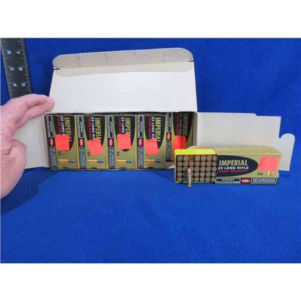 22 LR HV CIL Imperial Cartridges - Carton of 500