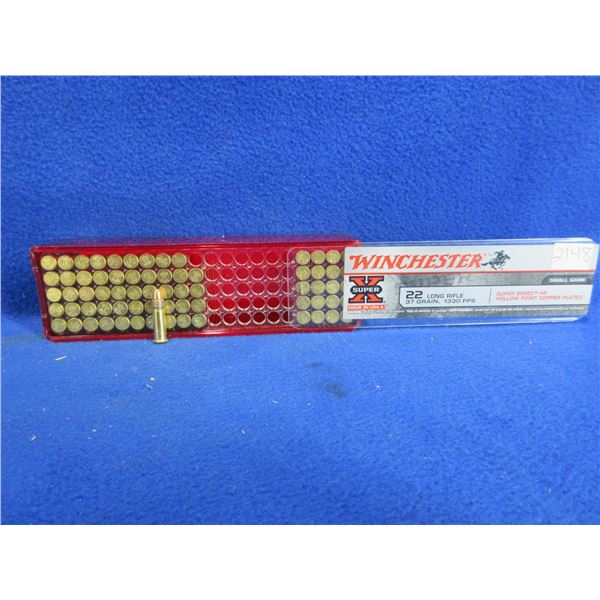 22 LR 37gr HP Copper Plated Winchester Cartridges