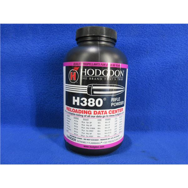 Hodgdon H380 Rifle Powder - Sealed 1 lb Tub