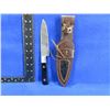 Image 1 : NEW - Damascus Chef Knife with Leather Sheath