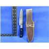 Image 2 : NEW - Damascus Chef Knife with Leather Sheath