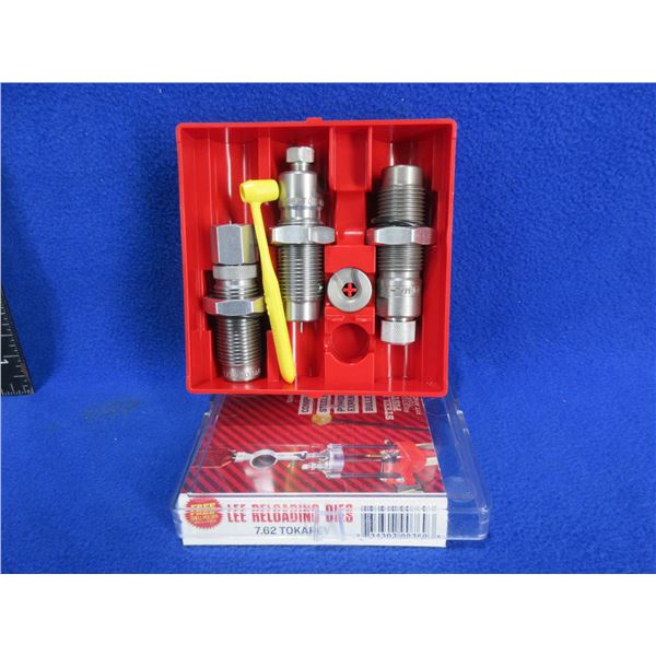 Lee 7.62 Tokarev 3 Die Set with # 19 Shellholder