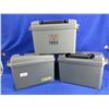 Image 1 : 3 Cabelas Ammo Boxes - 13" x 7" x 10"