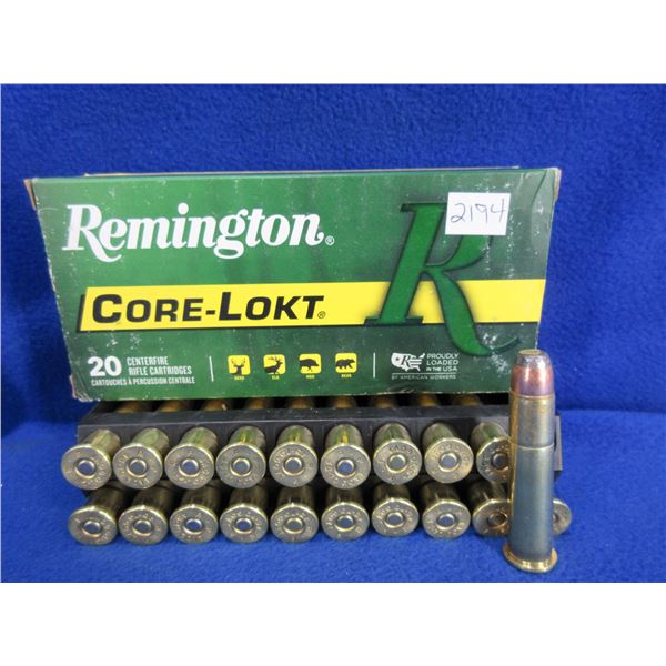 45-70 Gov't 405gr SPCL Core-Lokt Remington Cartridges
