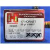 Image 2 : 17 Hornet 20gr V-Max Varmint Hornady Cartridges
