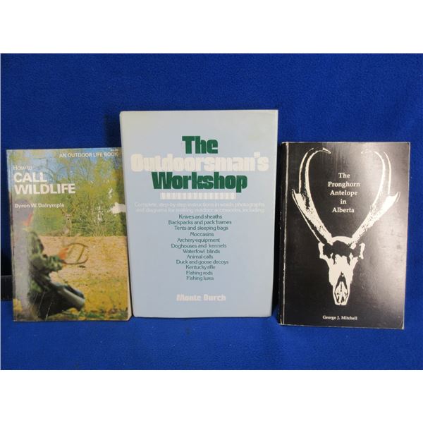 3 Books - Outdoorsman Workshop, Pronghorn Antelope