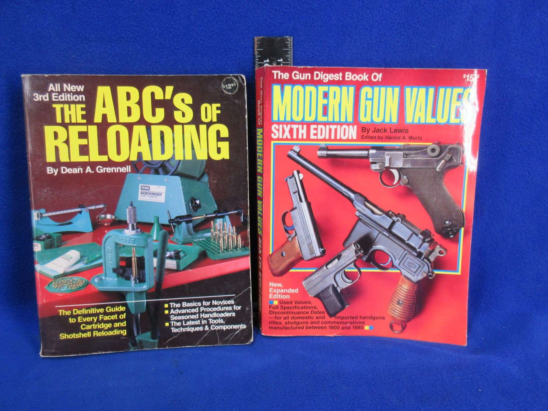 2 Books - Modern Gun Values, The ABC's of Reloading