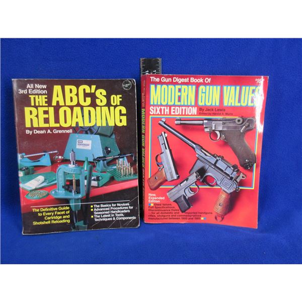 2 Books - Modern Gun Values, The ABC's of Reloading