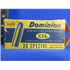 Image 2 : Collector Ammo - 38 Spl 158gr Lead Dominion Cartridges