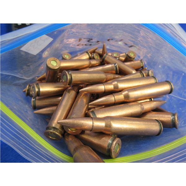 7.62X51 Nato Military Cartridges - Bag of Approx. 100