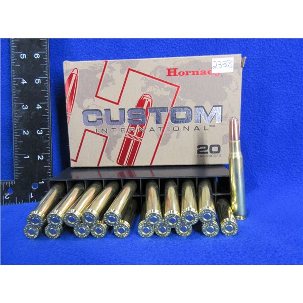 30-06 Sprg 220gr Custom Hornady Cartridges - Box of 20