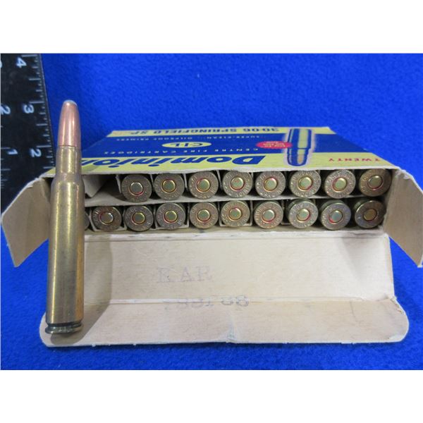 Collector Ammo - 30-06 Sprg 180gr SP Dominion Cartridges