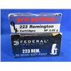 Image 2 : 223 Rem. 55gr SP Federal and Prvi Partizan Cartridges