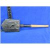 Image 2 : WWII US Military Trench Shovel with Canvas Cover