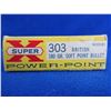 Image 2 : 303 British 180gr PP SuperX Winchester Cartridges
