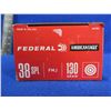 Image 2 : 38 Spl 130gr FMJ American Eagle Federal Cartridges