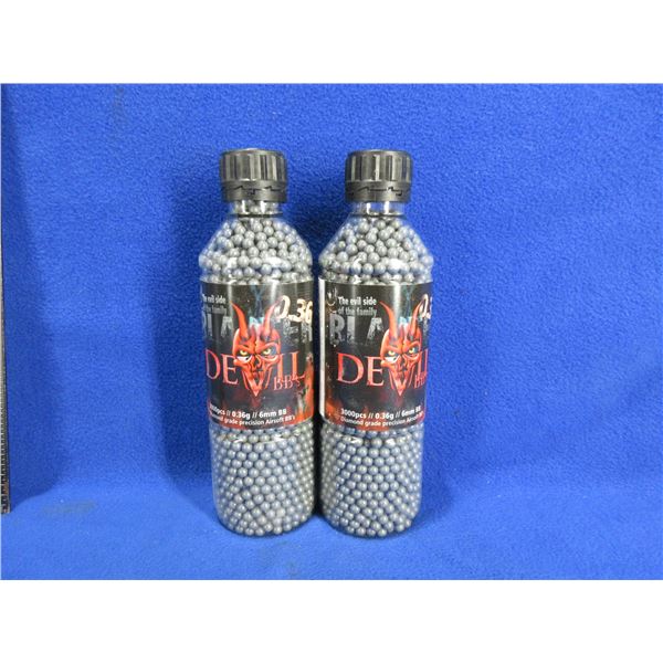Blaster Devil Airsoft BB's - 0.36g/6mm BB