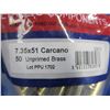 Image 2 : NEW - Brass Only - 7.35X51 Carcano Unprimed PPU