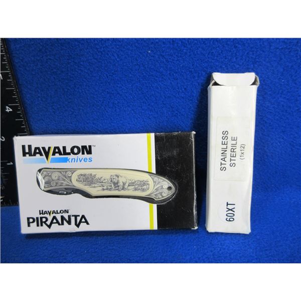 Havalon Piranta Predator Knife with Extra Blades