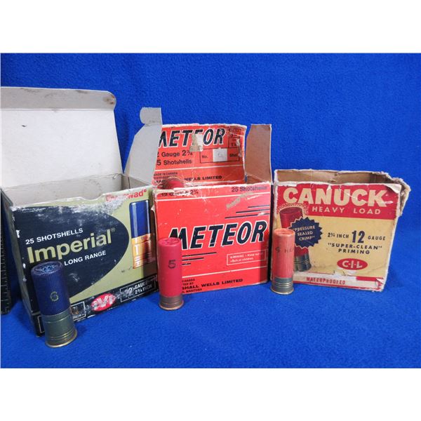 12 Ga 2 3/4" 4, 5 and 6 Shot Shotshells