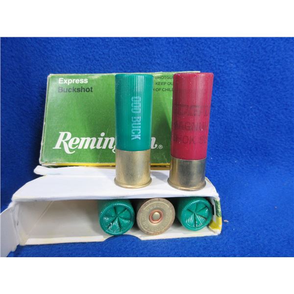 12 Ga 2 3/4" 000Buck Express Remington Shotshells