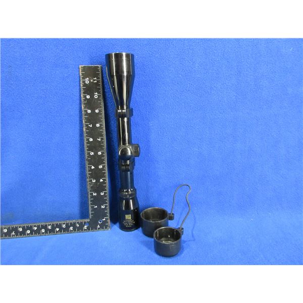 Bell 4X40 Wide Riflescope with Rings and Lens Covers