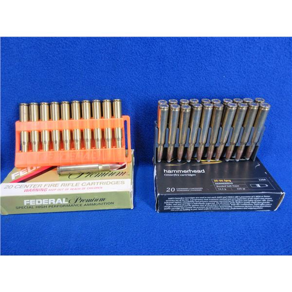 30-06 Sprg Sako and Federal Cartridges