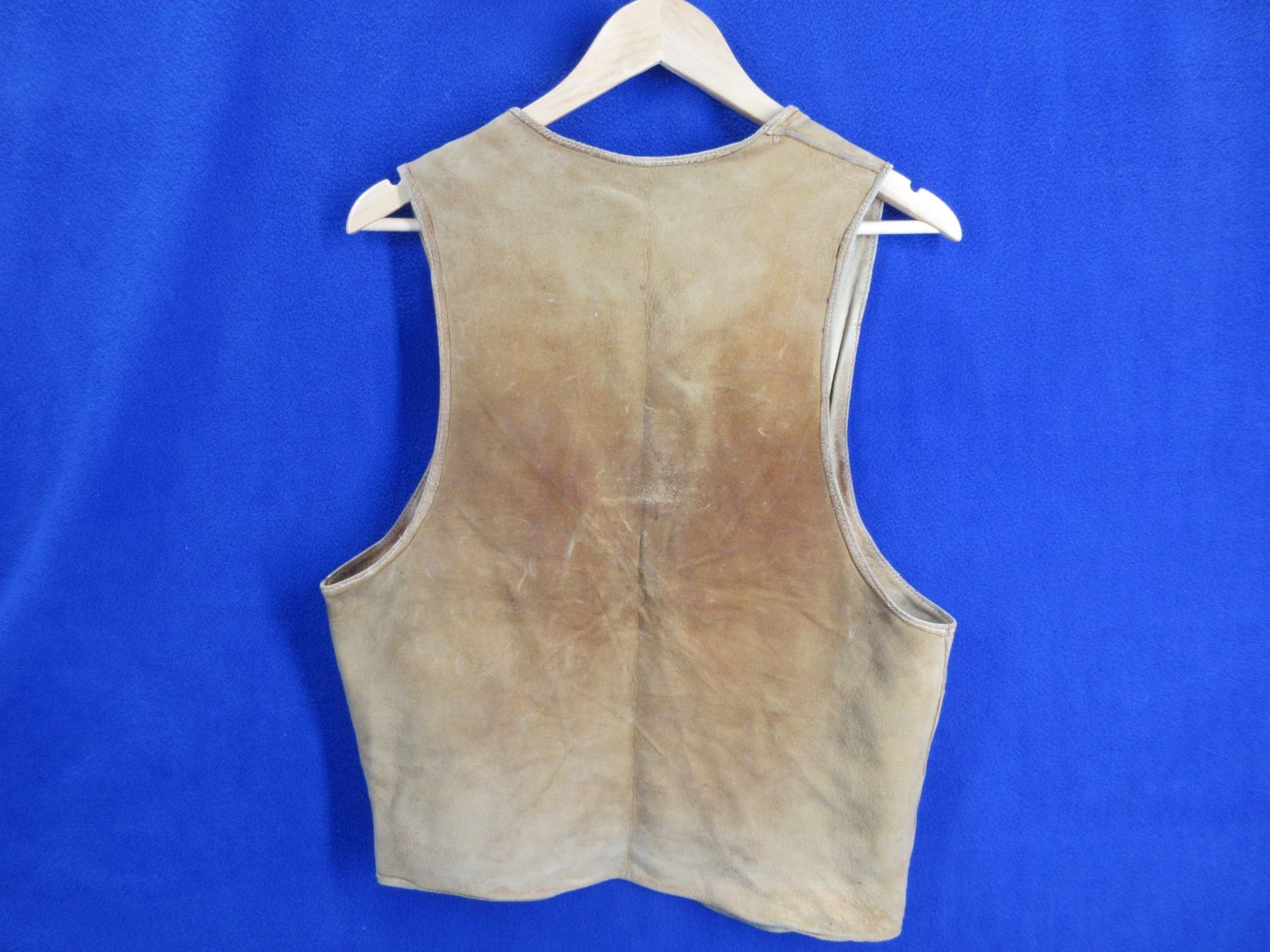 Vintage Suede Leather Vest vintage-suede-leather-vest