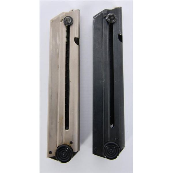 Lot of Two P-08 Luger Magazines 9MM
