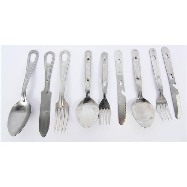 U.S. Marked Silverware set and more
