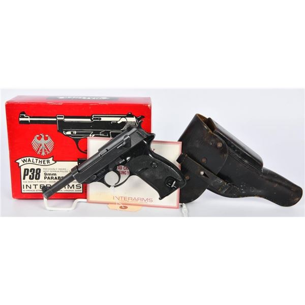 Walther P38 ULM/DO 9mm Semi Auto Pistol