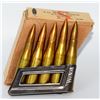 Image 1 : 10 Round Box of German 8MM M30 Ammo 1938