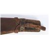 Image 4 : U.S. WWII Leather M1 Carbine Scabbard, JQMD 1944