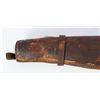Image 7 : U.S. WWII Leather M1 Carbine Scabbard, JQMD 1944