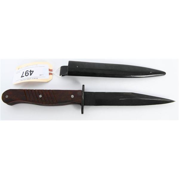 German WWI / WWII Boot - Fighting Knife