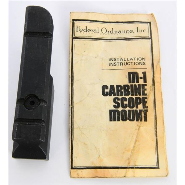 Federal Ordnance M1 Carbine Scope Mount