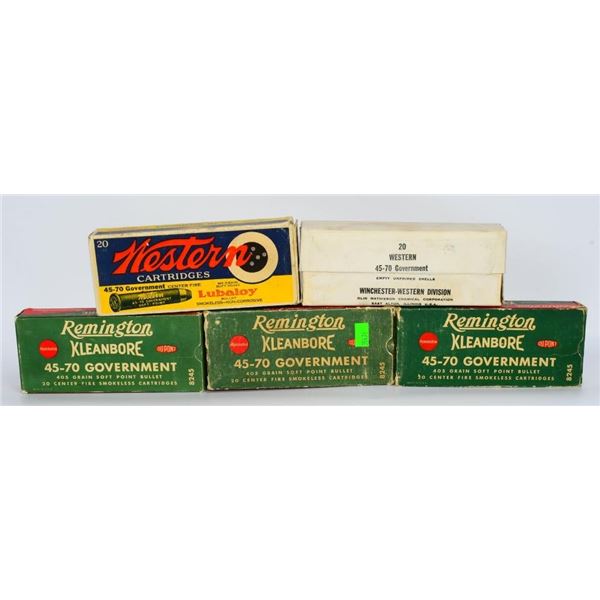 Remington .45-70 Collector Boxes