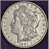 Image 1 : 1901-p Morgan Silver Dollar AU