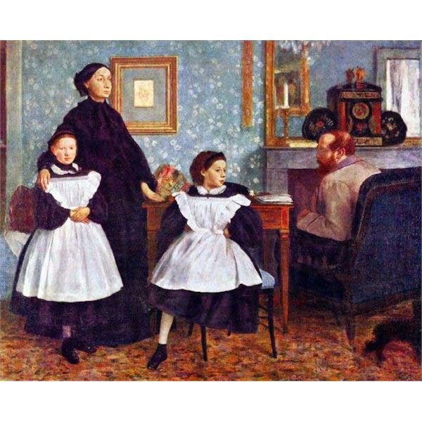 Edgar Degas - Portait Of The Bellelli Family