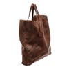 Image 2 : Bottega Veneta Butterfly Tote Brown Leather