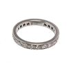 Image 1 : Tiffany & Co. Legacy Band size 8 Ring 950 Platinum 950 Platinum, Diamonds