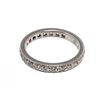 Image 3 : Tiffany & Co. Legacy Band size 8 Ring 950 Platinum 950 Platinum, Diamonds