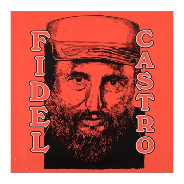 Fidel Castro by Steve Kaufman (1960-2010)
