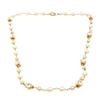 Image 1 : Chanel Pearl Necklace Necklace Gold Pearl