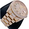 Image 3 : Rolex 18KT Yellow Gold Day-Date President II 20.50 ctw Diamond Encrusted Wrist W