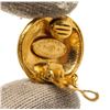 Image 4 : Chanel Round CC Earrings Earrings Gold Plated Metal